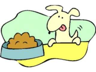 Sticker Custom Preview Image #019198 Animals Cartoons Dog Food03