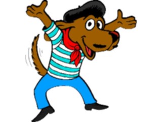 Sticker Custom Preview Image #019210 Animals Cartoons Dog French2