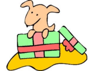 Sticker Custom Preview Image #019214 Animals Cartoons Dog Gift