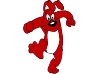 Sticker Custom Preview Image #019223 Animals Cartoons Dog Happy02