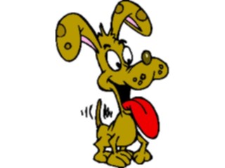 Sticker Custom Preview Image #019227 Animals Cartoons Dog Happy06