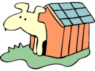Sticker Custom Preview Image #019258 Animals Cartoons Dogin House7