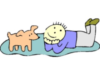 Sticker Custom Preview Image #019275 Animals Cartoons Dog Kid05