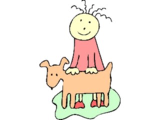 Sticker Custom Preview Image #019285 Animals Cartoons Dog Kid15