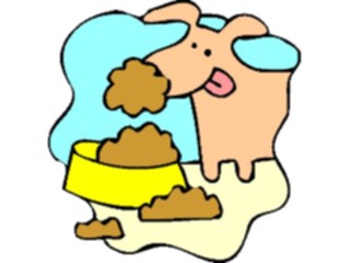 Sticker Custom Preview Image #019309 Animals Cartoons Dog Mess1