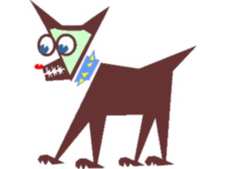 Sticker Custom Preview Image #019318 Animals Cartoons Dog Offbeat4