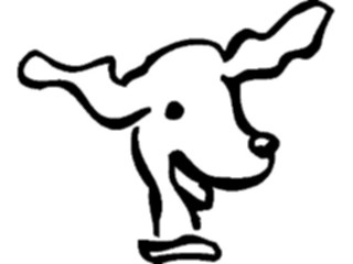 Sticker Custom Preview Image #019420 Animals Cartoons Dog Smiling4