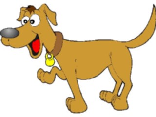 Sticker Custom Preview Image #019439 Animals Cartoons Dog Surprised2