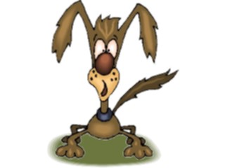 Sticker Custom Preview Image #019440 Animals Cartoons Dog Surprised3