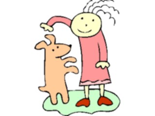 Sticker Custom Preview Image #019453 Animals Cartoons Dog Tricks1