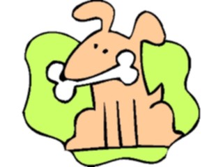 Sticker Custom Preview Image #019498 Animals Cartoons Dogwith Bone20