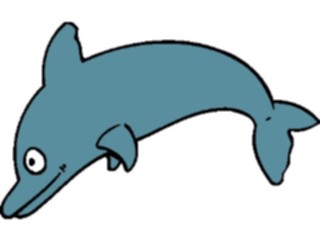 Sticker Custom Preview Image #019562 Animals Cartoons Dolphin1