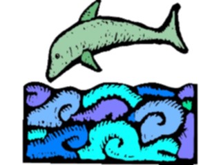Sticker Custom Preview Image #019568 Animals Cartoons Dolphin7