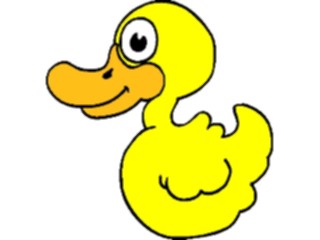 Sticker Custom Preview Image #019618 Animals Cartoons Duck07