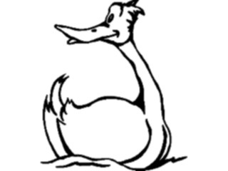Sticker Custom Preview Image #019630 Animals Cartoons Duck19