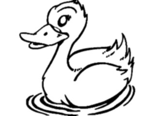Sticker Custom Preview Image #019631 Animals Cartoons Duck20