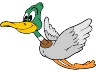 Sticker Custom Preview Image #019634 Animals Cartoons Duck23