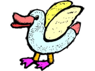 Sticker Custom Preview Image #019639 Animals Cartoons Duck28