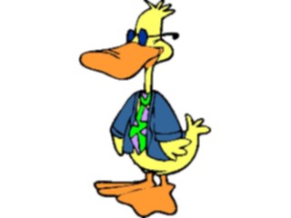 Sticker Custom Preview Image #019644 Animals Cartoons Duck33