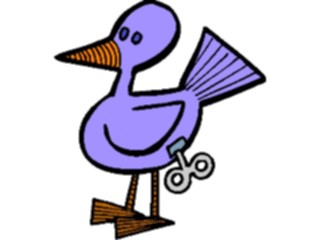 Sticker Custom Preview Image #019714 Animals Cartoons Duck Toy