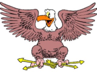Sticker Custom Preview Image #019742 Animals Cartoons Eagle05