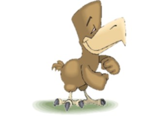 Sticker Custom Preview Image #019758 Animals Cartoons Eagle Flexing Muscles