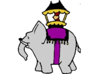 Sticker Custom Preview Image #019771 Animals Cartoons Elephant02