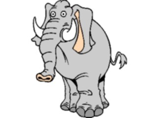 Sticker Custom Preview Image #019778 Animals Cartoons Elephant09