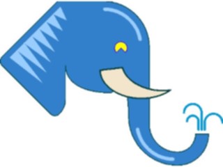 Sticker Custom Preview Image #019780 Animals Cartoons Elephant11