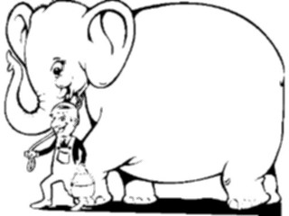 Sticker Custom Preview Image #019789 Animals Cartoons Elephant20