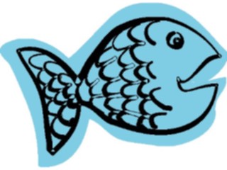 Sticker Custom Preview Image #019854 Animals Cartoons Fish001