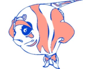 Sticker Custom Preview Image #019875 Animals Cartoons Fish022