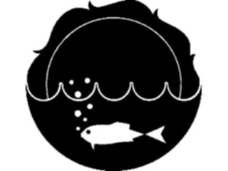 Sticker Custom Preview Image #019901 Animals Cartoons Fish048