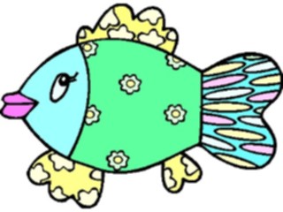 Sticker Custom Preview Image #019927 Animals Cartoons Fish074