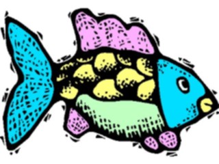 Sticker Custom Preview Image #019940 Animals Cartoons Fish087