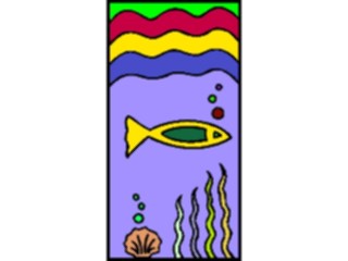 Sticker Custom Preview Image #019971 Animals Cartoons Fish Design2
