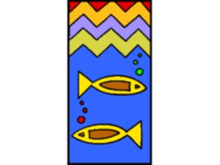 Sticker Custom Preview Image #019972 Animals Cartoons Fish Design3