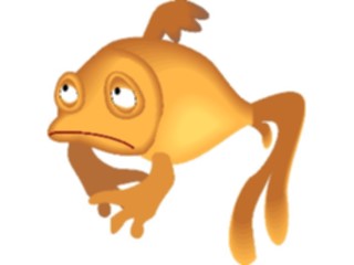Sticker Custom Preview Image #020023 Animals Cartoons Fish Sad1