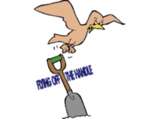 Sticker Custom Preview Image #020094 Animals Cartoons Flying Offthe Handle