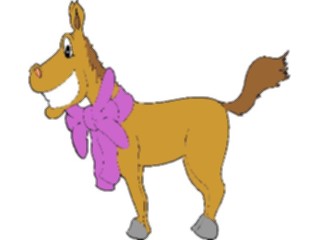 Sticker Custom Preview Image #020229 Animals Cartoons Gift Horse