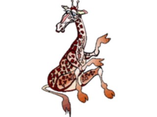 Sticker Custom Preview Image #020242 Animals Cartoons Giraffe13