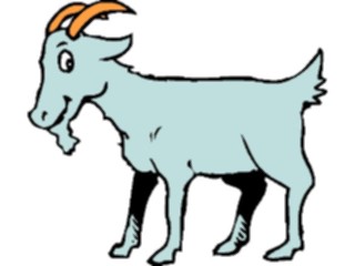 Sticker Custom Preview Image #020262 Animals Cartoons Goat3