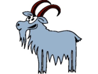 Sticker Custom Preview Image #020265 Animals Cartoons Goat6