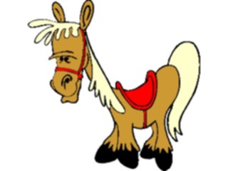 Sticker Custom Preview Image #020452 Animals Cartoons Horse20