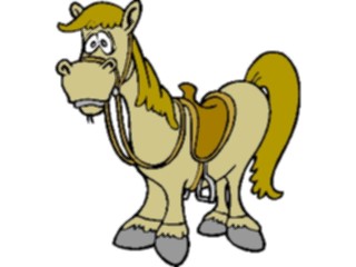 Sticker Custom Preview Image #020453 Animals Cartoons Horse21