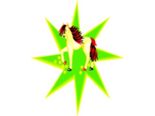 Sticker Custom Preview Image #020455 Animals Cartoons Horse23