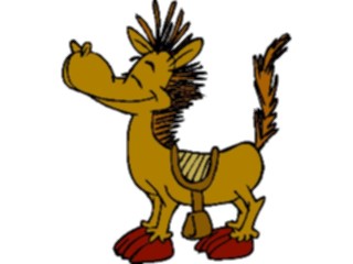 Sticker Custom Preview Image #020457 Animals Cartoons Horse25