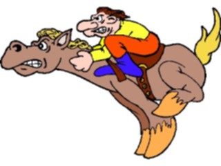Sticker Custom Preview Image #020458 Animals Cartoons Horse26