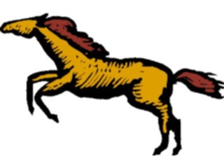 Sticker Custom Preview Image #020459 Animals Cartoons Horse27
