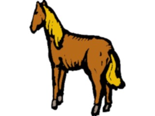 Sticker Custom Preview Image #020461 Animals Cartoons Horse29